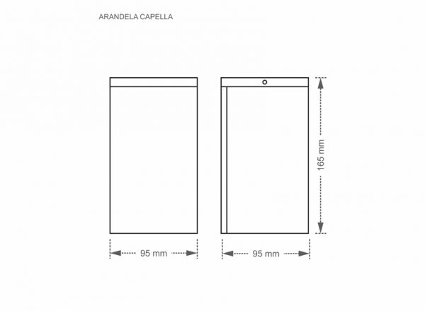 ARANDELA TASCHIBRA CAPELLA I0V G9 BLANCA - Imagen 5