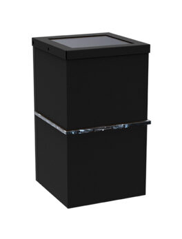 ARANDELA TASCHIBRA HADAR V1V G9 NEGRO MATE