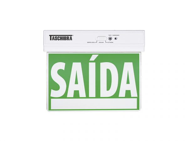 PLACA SELECTOR SALIDA LED 255X210MM UNA CARA VERDE