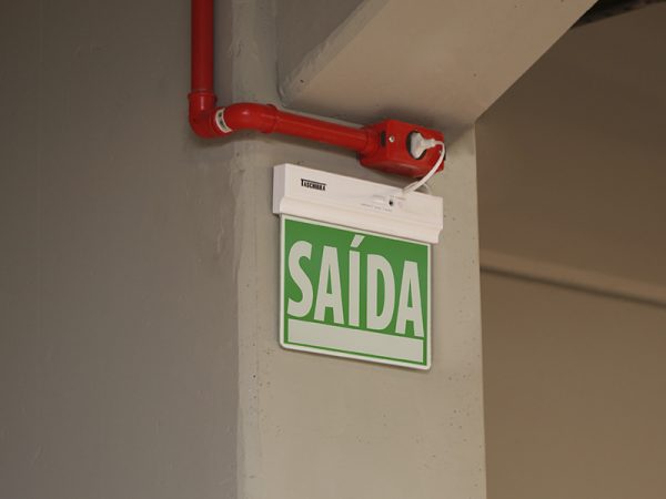 PLACA SELECTOR SALIDA LED 255X210MM DOBLE CARA VERDE - Imagen 3