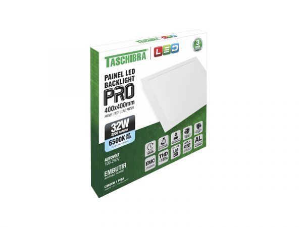 PANEL LED PRO 40X40 EMPOTRADO 6500K - Imagen 3