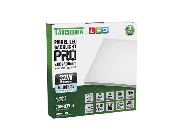 PANEL LED PRO 40X40 SUPERPOSICIÓN 6500K - Imagen 2