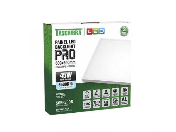 PANEL LED PRO 60x60 SUPERPOSICIÓN 6500K - Imagen 2