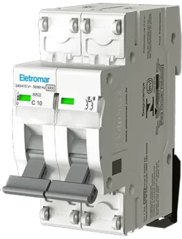 MW210E - DISYUNTOR IEC, 2 POLOS, 10A, CURVA C, 3KA - (E89522) - UNIDAD - LÍNEA INVIOLE