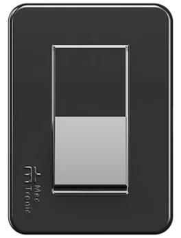 ACOPLAMIENTO CONVENCIONAL SWITCH SIMPLE 10A/250VAC CON PLACA MOV-ONYX - UNIDAD (85070) - LÍNEA MOVLIGHT