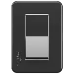 INTERRUPTOR PARALELO 10A/250VAC ACOPLAMIENTO CONVENCIONAL CON PLACA MOV-ONYX - UNIDAD (85071) - LÍNEA MOVLIGHT