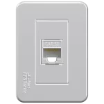 PROLOGANDOR HEMBRA X HEMBRA RJ45 CAT5 CON PLACA MOV-PETRA - UNIDAD (81070) - LÍNEA MOVLIGHT