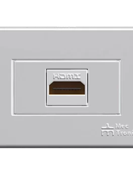 CONECTOR HDMI HEMBRA X HEMBRA CON PLACA MOV-PETRA - UNIDAD (81072) - LÍNEA MOVLIGHT