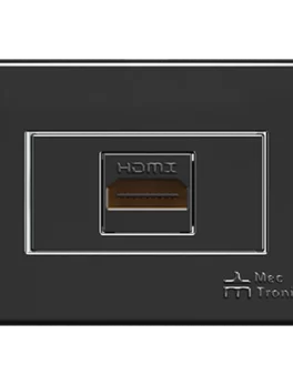 CONECTOR HDMI HEMBRA X HEMBRA CON PLACA MOV-ONYX - UNIDAD (85078) - LÍNEA MOVLIGHT