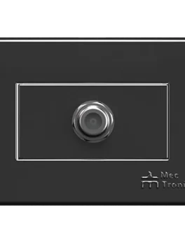 CONECTOR PARA ANTENA COAXIAL CON PLACA MOV-ONYX - UNIDAD (85082) - LÍNEA MOVLIGHT
