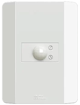 1 SENSOR DE PRESENCIA 200W/127VAC O 300W/220VAC CON PLACA RAPID BLANCA (86022) - LÍNEA RAPID BLANCA