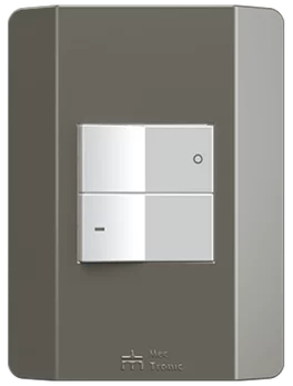 1 INTERRUPTOR BIPOLAR 25A/250VAC ACOPLAMIENTO CONVENCIONAL CON PLACA PRISMA (84029) - LÍNEA PRISMA