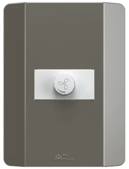 SET VARIADOR ELECTRÓNICO PARA VENTILADOR HASTA 300W - 110VAC/220VAC – 50/60HZ CON PLACA (84053) - LÍNEA PRISMA