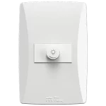 SET REGULADOR ELECTRÓNICO LED/INCANDESCENTE 110VAC/220VAC - 300W – 50/60HZ CON PLACA (81146) - LÍNEA PETRA