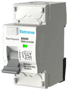 CD2100P - INTERRUPTOR DIFERENCIAL, 2 POLOS, 100A, 30MA - (E89090) - UNIDAD - LÍNEA INVIOLE