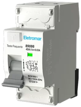 CD240P - INTERRUPTOR DIFERENCIAL, 2 POLOS, 40A, 30MA - (E89086) - UNIDAD - LÍNEA INVIOLE