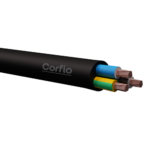 CABLE TALLER  2X 2,00MM NEGRO 500V
